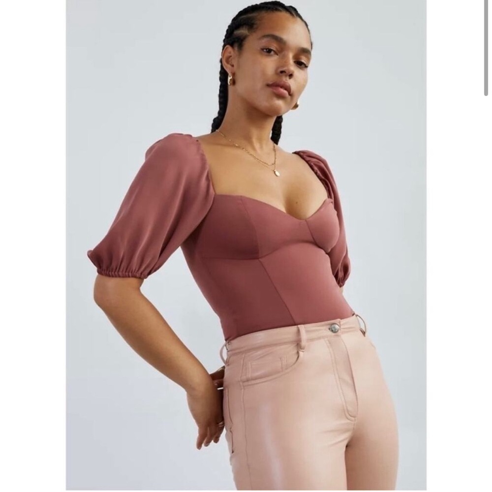 Wilfred Novella ss blouse L mauve